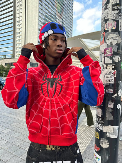 Spidey Zip-Up Hoodie – Stay Fresh