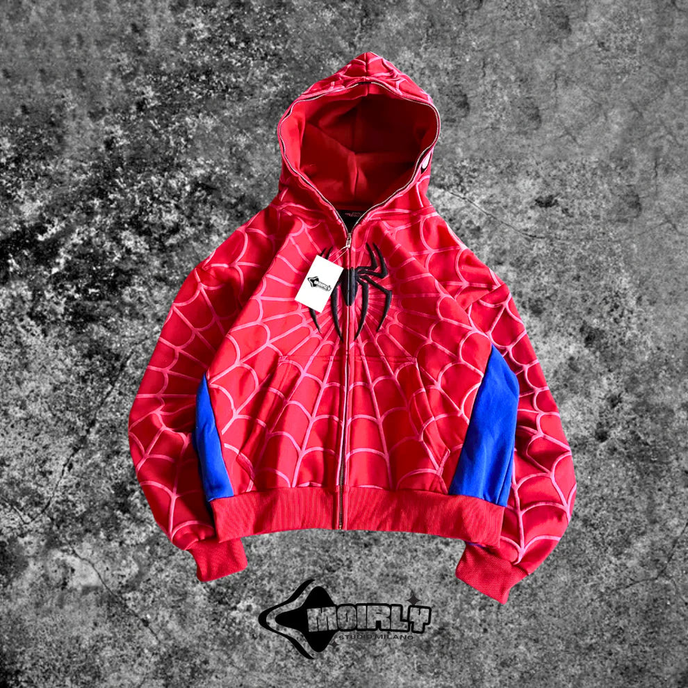 Spidey Zip-Up Hoodie – Stay Fresh