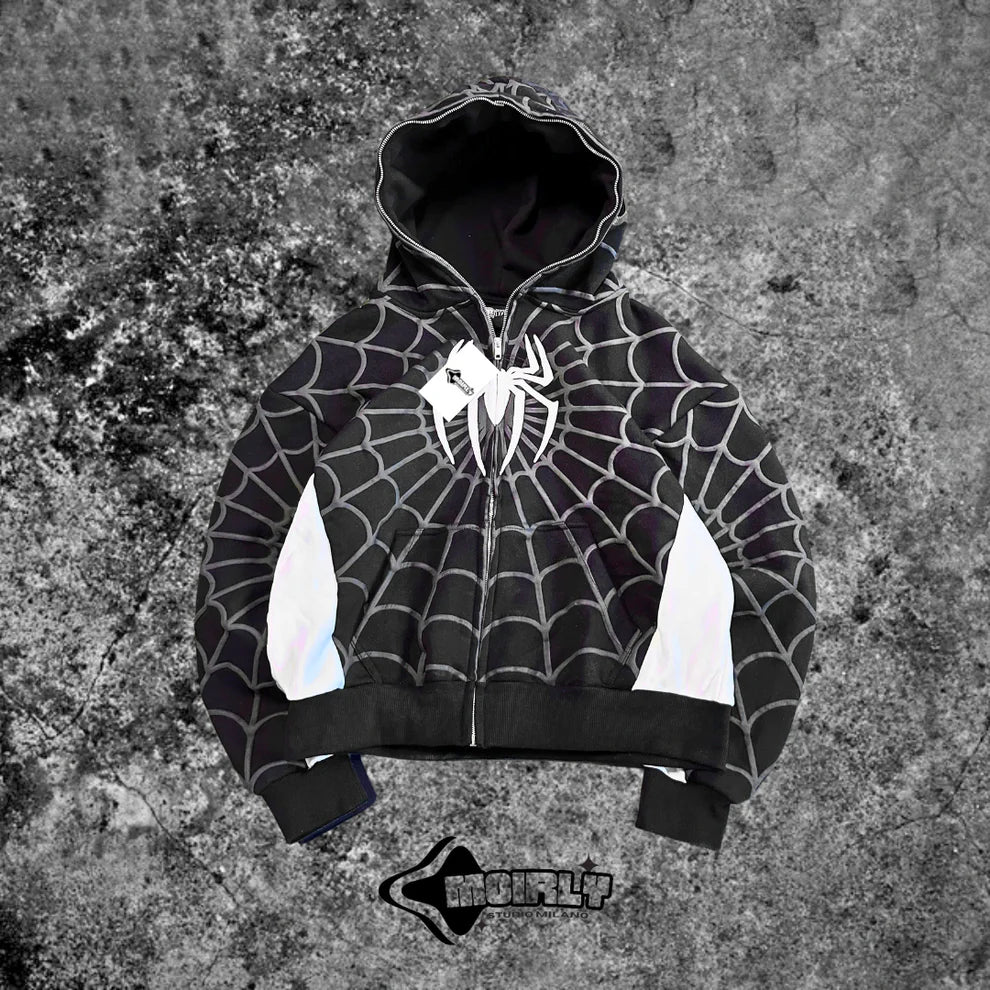 Spidey Zip-Up Hoodie – Stay Fresh